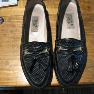 Steeple Gate mens size 10.5D blackslip-on tasseled